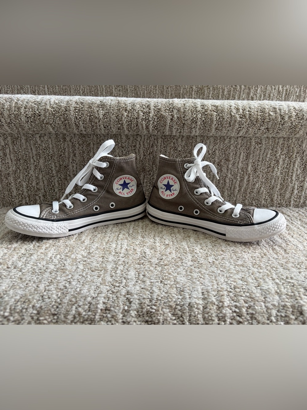 Converse Chuck Taylor All Star high-top sneakers charcoal gray-Little Kids Sz 12